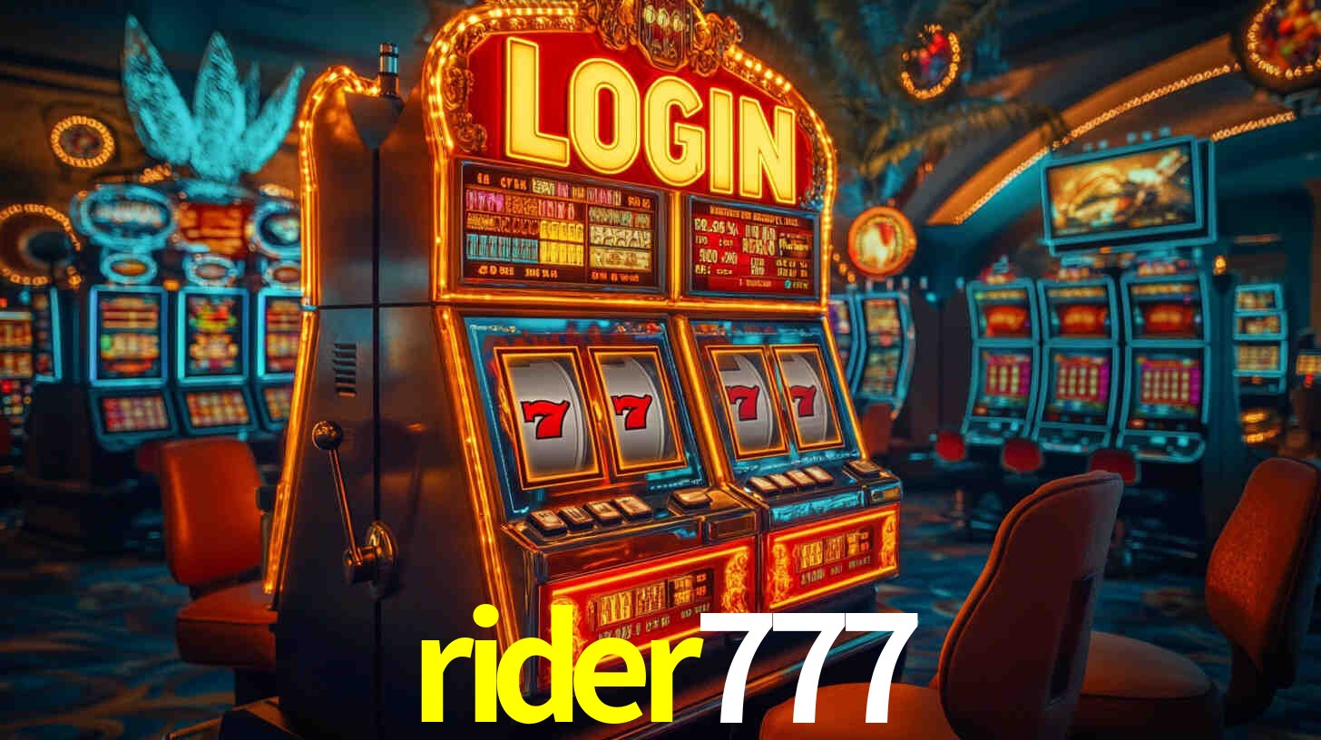 Experimente o Login Seguro Premium no rider777